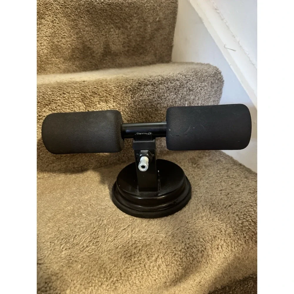 Sit‎ up Push up Assist Floor Suction Adjustable Foam Padded Gym Workout Health